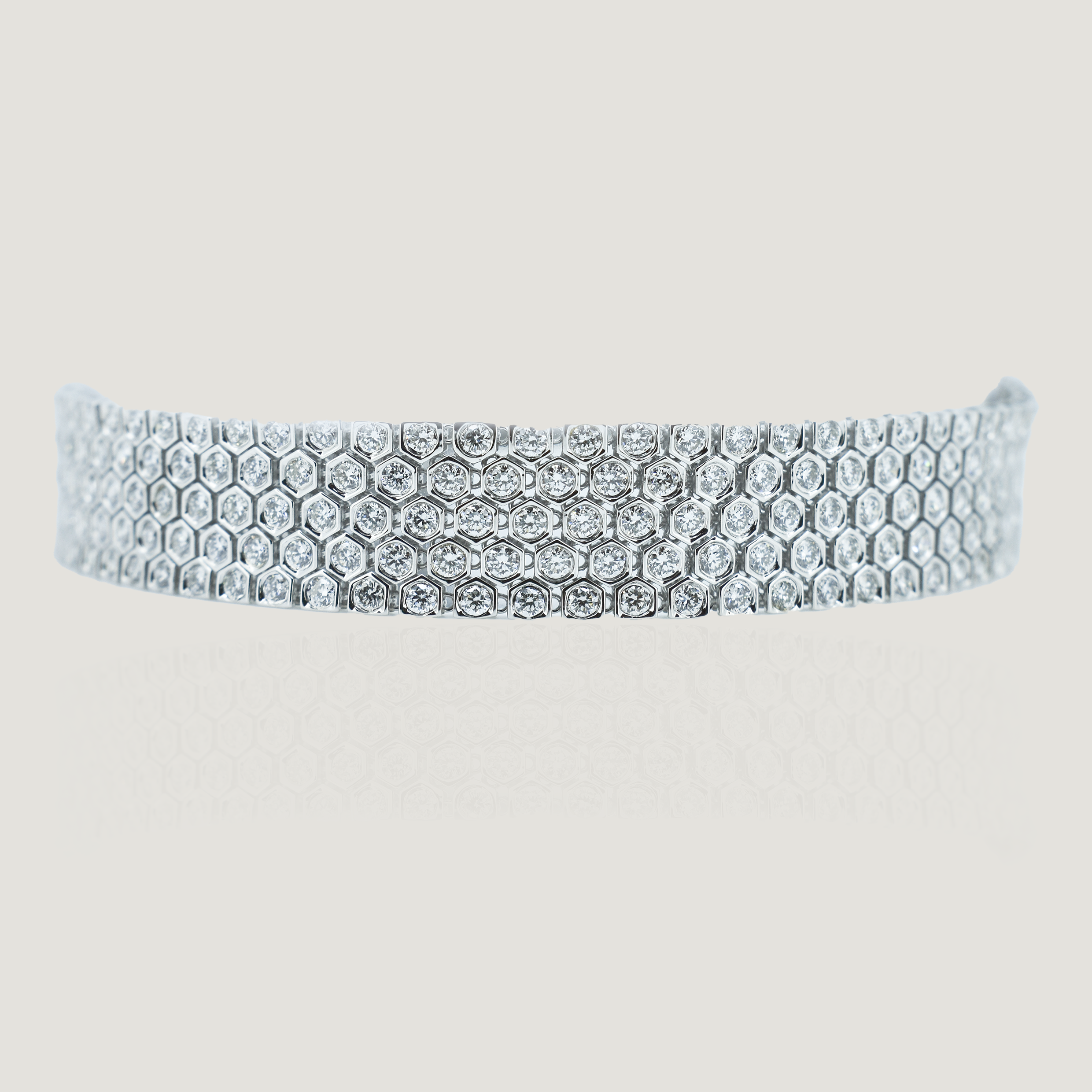 White Gold Diamond Bracelet