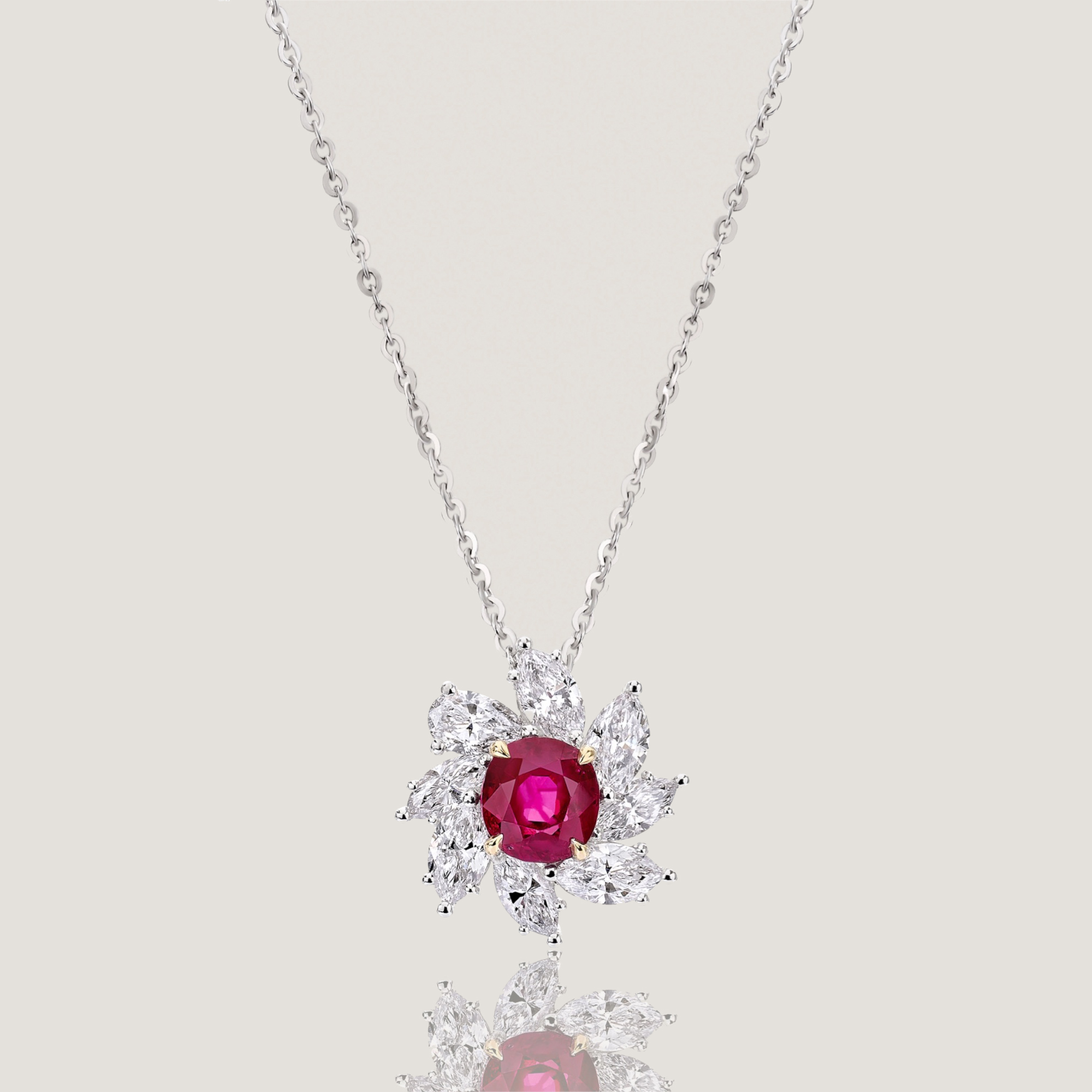 Natural Ruby Pendant