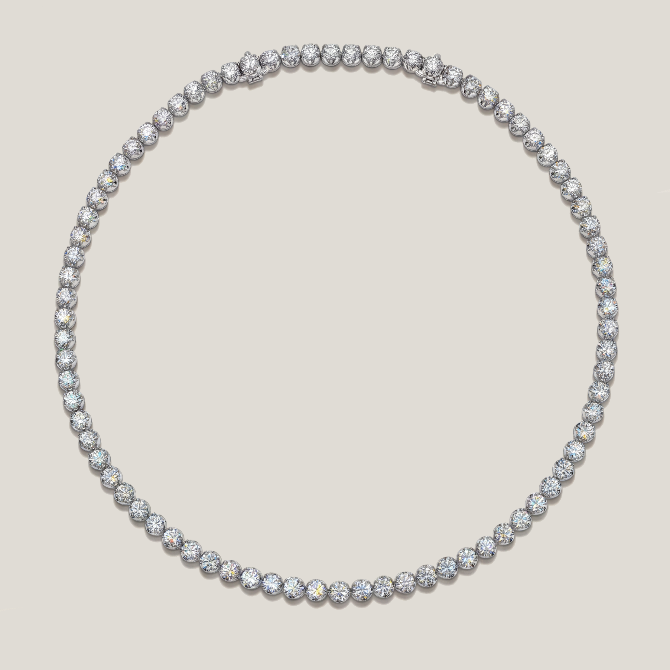 Platinum Diamond Necklace Platinum Diamond Necklace