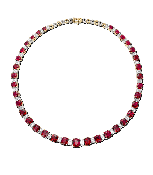 Red Spinel Set